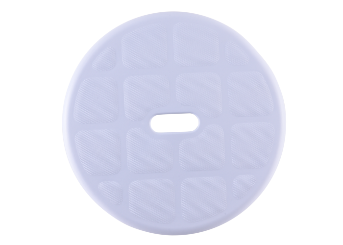 kulatý - světle modrý